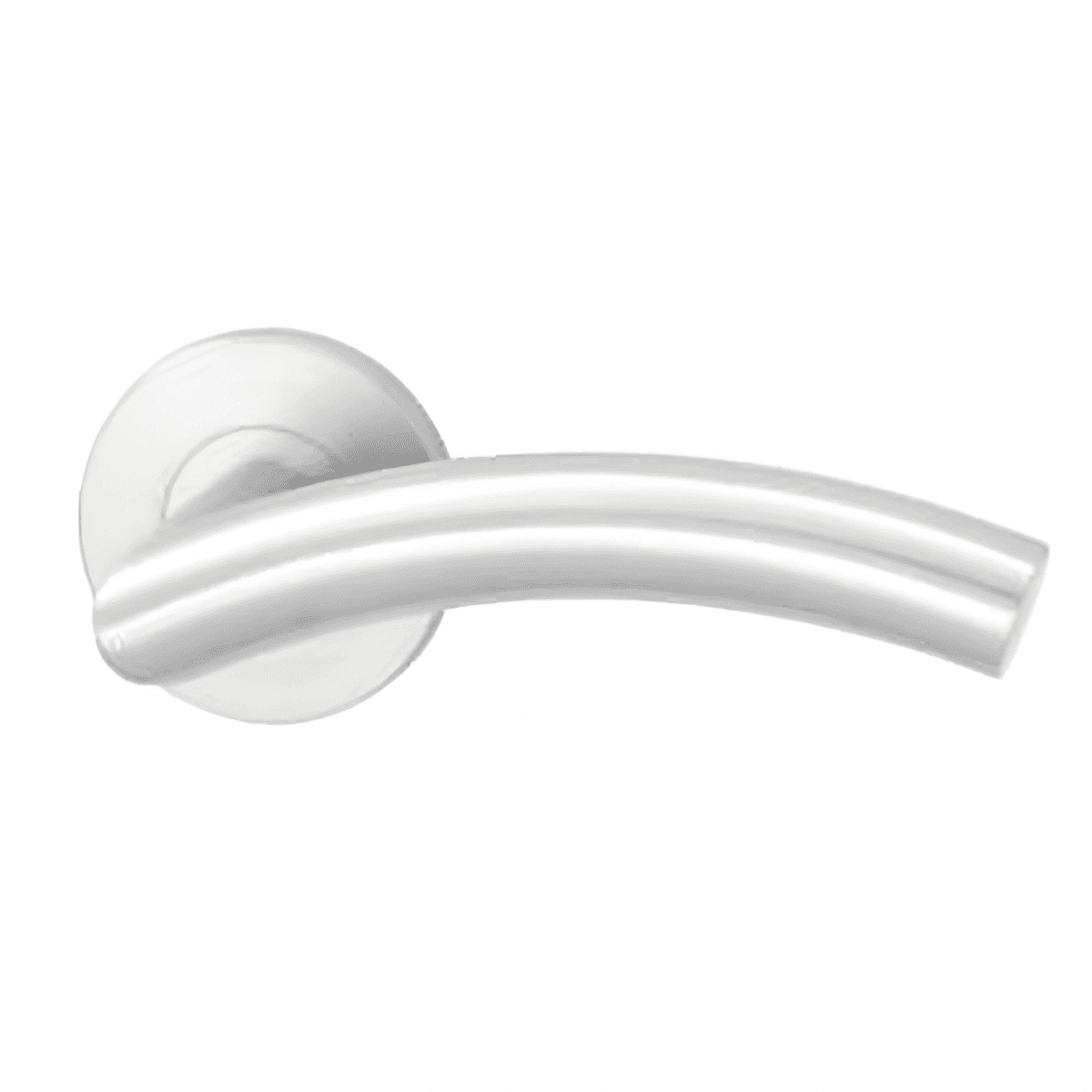 Door handle-hafi-206-on-round-rosette