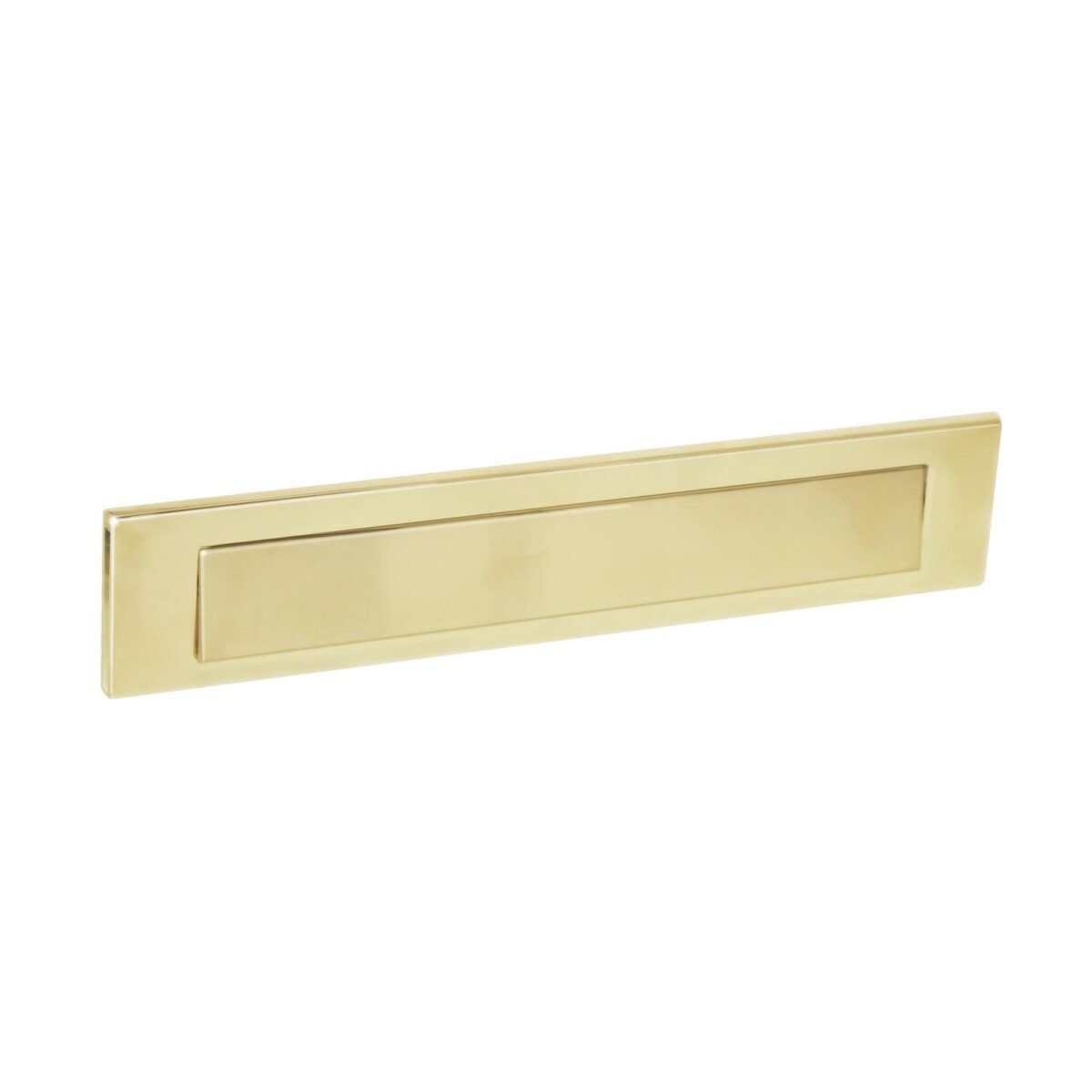letterbox with brass flap
