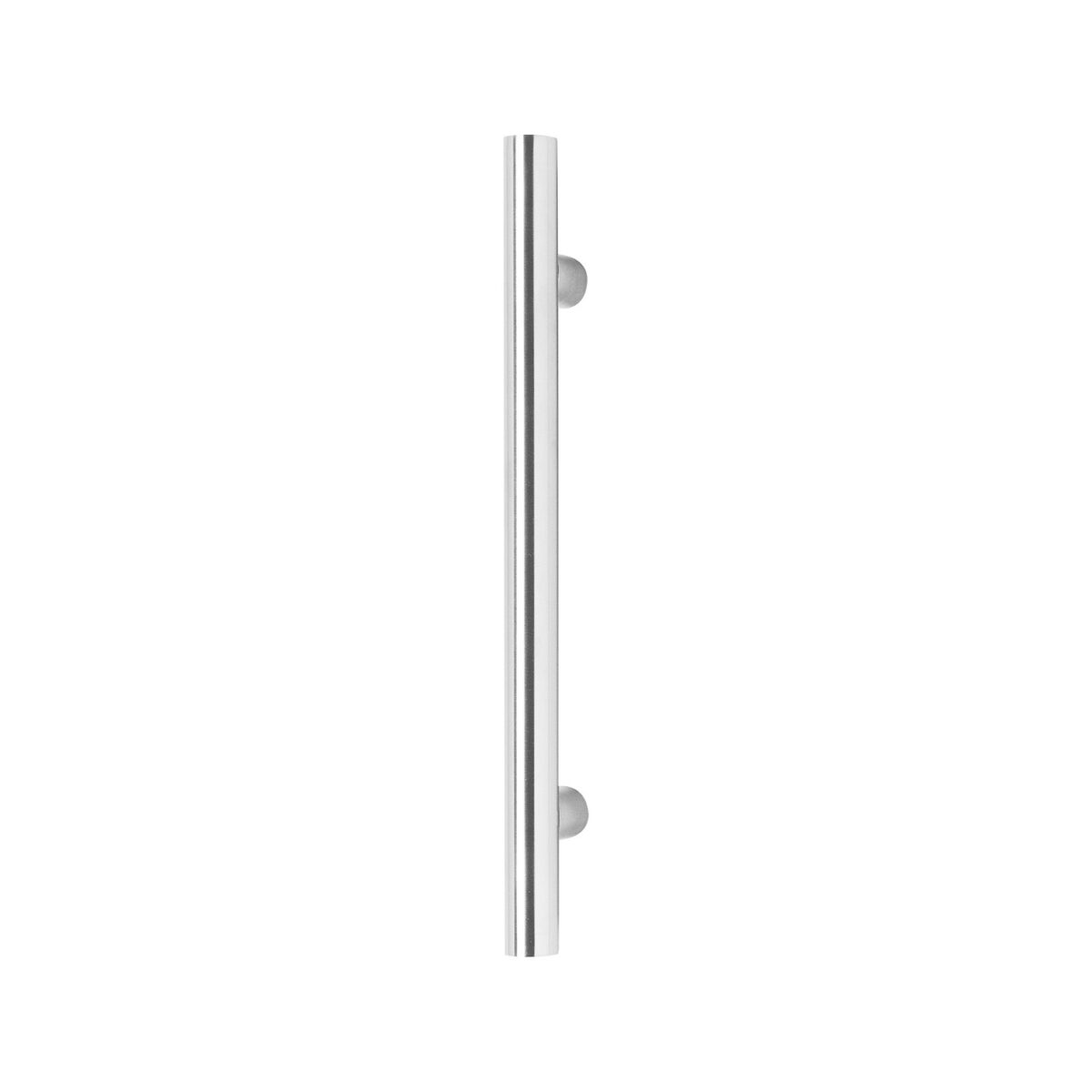 Intersteel Door handle per piece T shape 600x65x20 Center to High 400 stainless steel