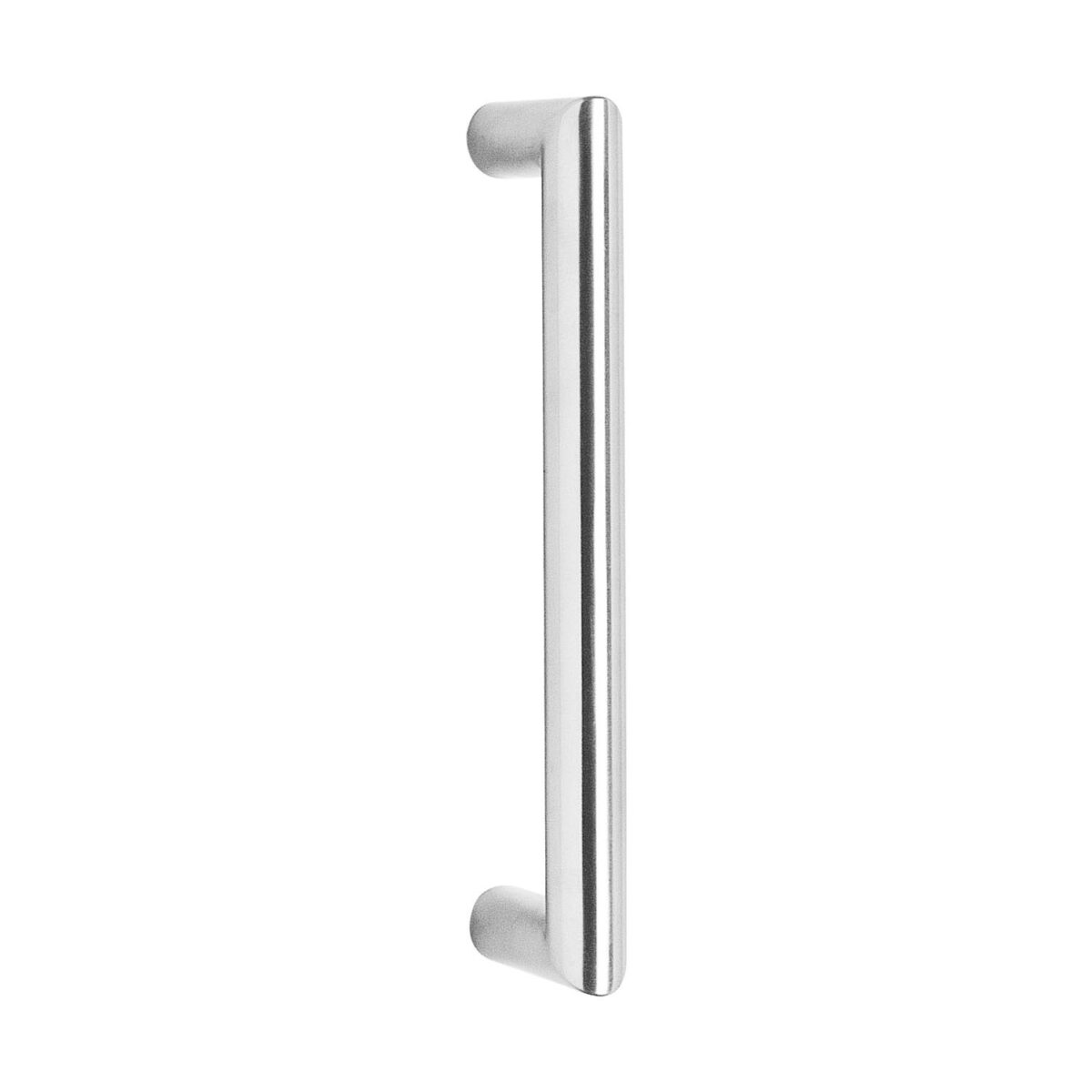Intersteel Door handle per piece straight-90° 380x80x30 Centre-to-centre 350 stainless steel