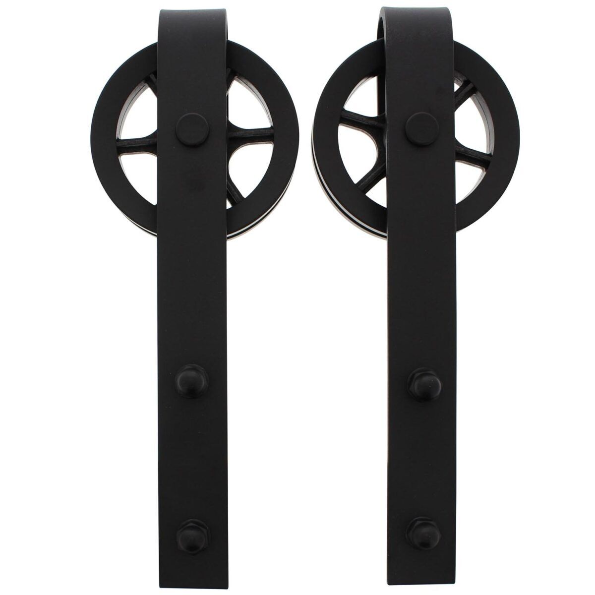 Intersteel Set of 2 hanging rollers Wheel 340 mm matt black