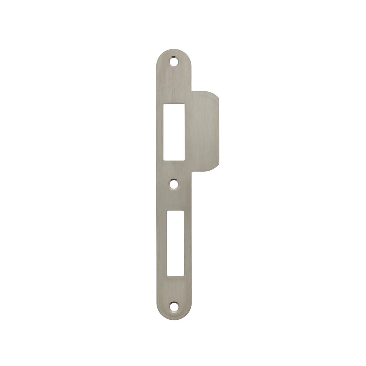 Intersteel Strike plate for security lock SKG profile cylinder hole 72 mm DIN left stainless steel