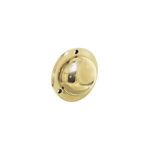 cover plate for front door knob, lacquered brass Cover plate_0013.397500-Intersteel-brass
