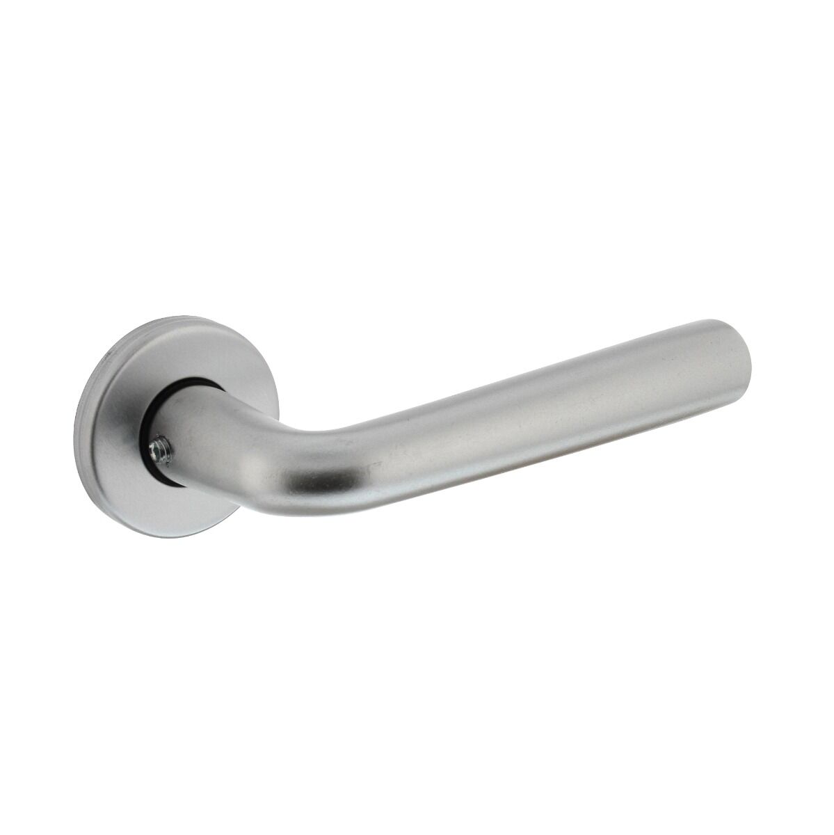 Intersteel Door handle Conical with round rosette ¸50x7 mm aluminum