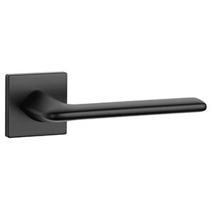 aprile solid door handle lilac Door handle lilac black on square rosette