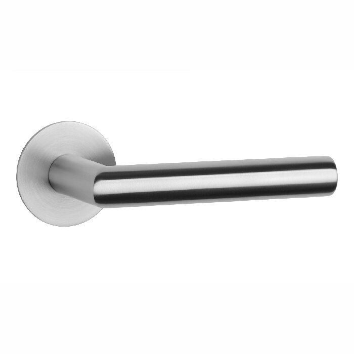 Stainless steel door handle OVAL